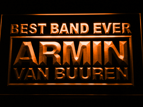 Armin Van Buuren Best Band Ever LED Neon Sign